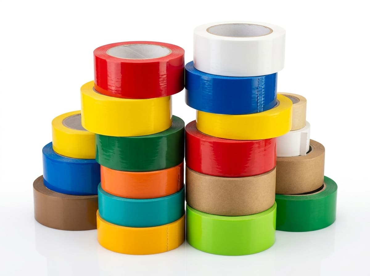 Các loại cuộn băng keo đóng gói nhiều màu sắc Tốc Độ FAST